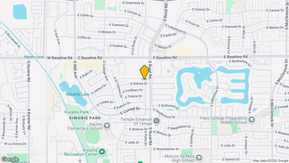 5314 S Palm Dr Map and Location Details