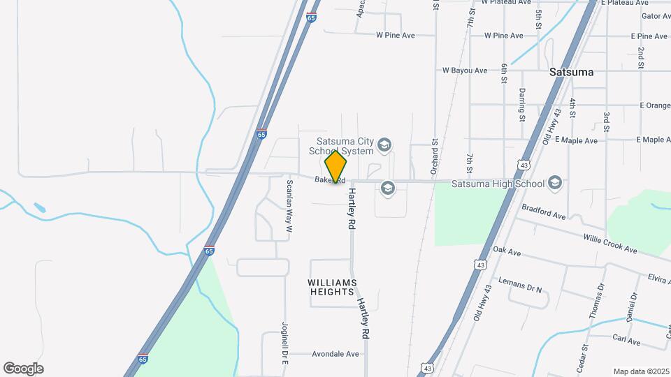 309-313 Baker Rd Map and Location Details