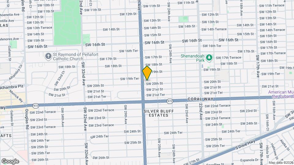2615 SW 20th St Map and Location Details