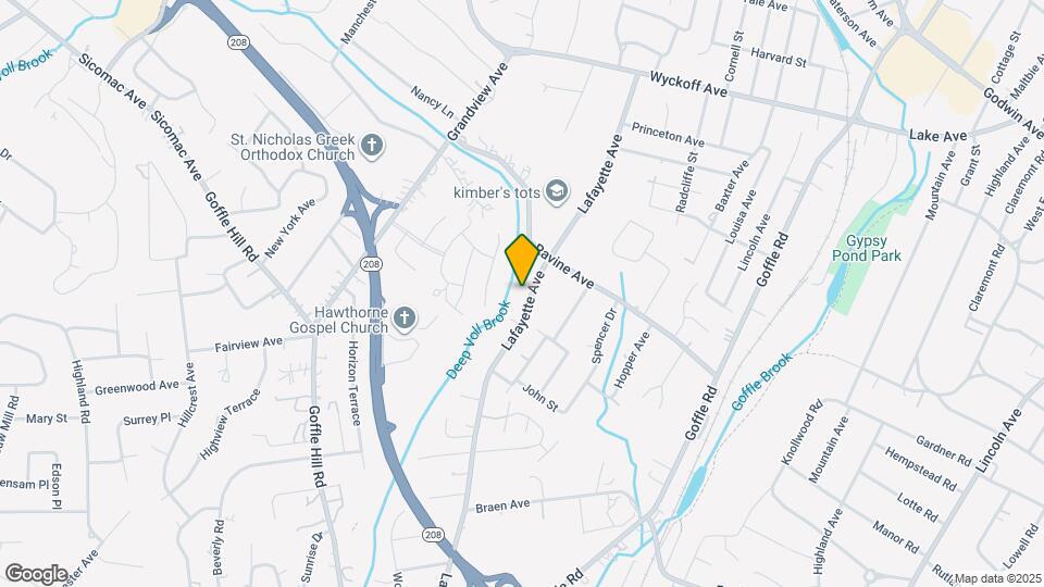 513 Lafayette Ave Map and Location Details