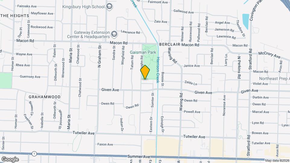 4200 Zelda Ln Map and Location Details