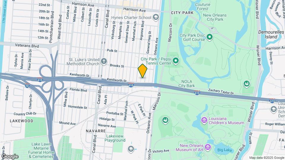 5810 General Haig St Map and Location Details