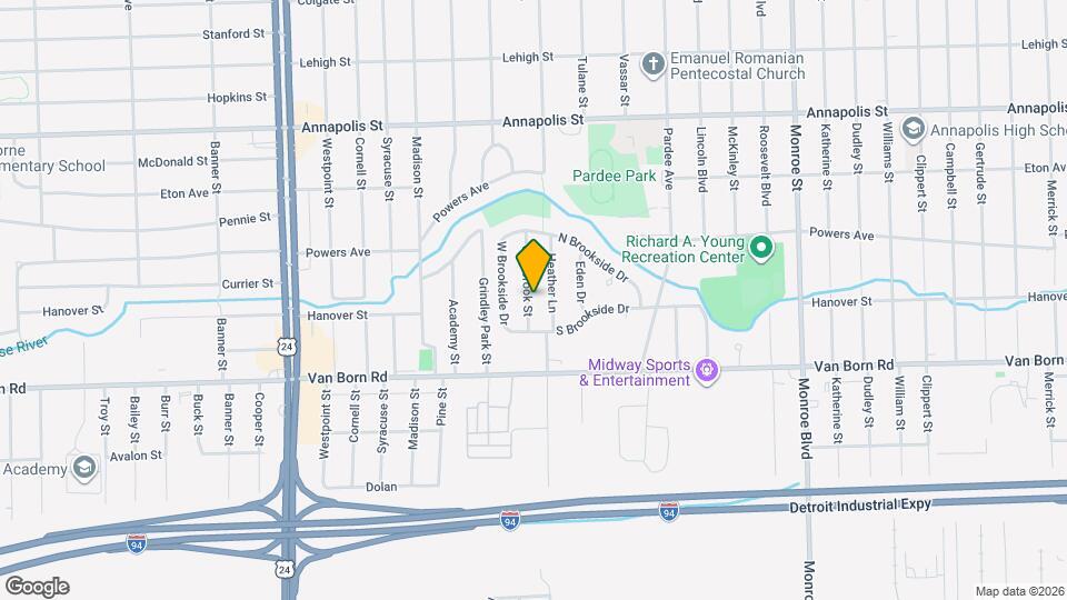5551 Cranbrook St Mapa y Detalles de la Ubicación