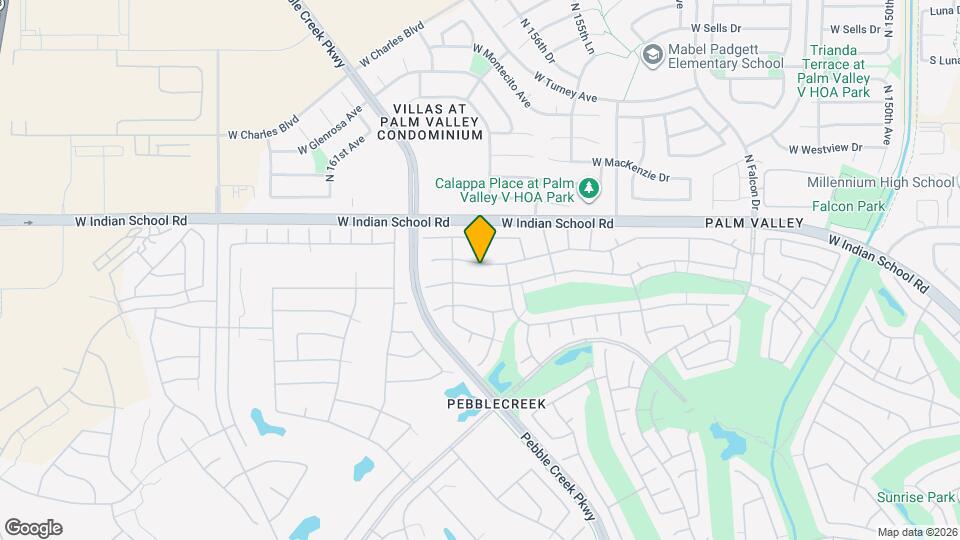 15743 W Amelia Dr Map and Location Details