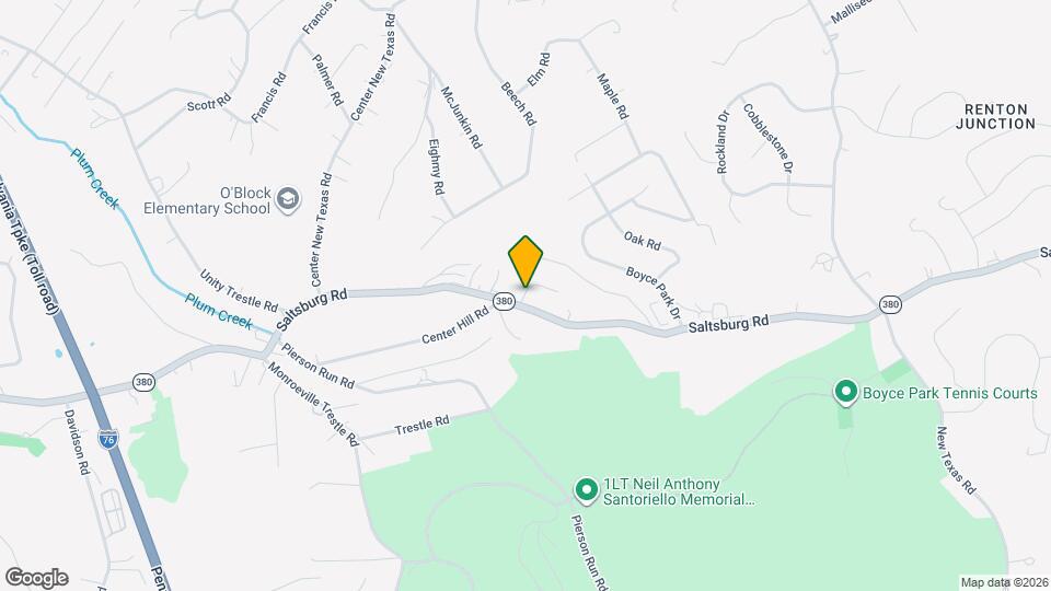 8023 Saltsburg Rd Map and Location Details