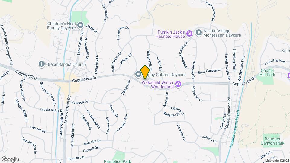 28315 Hidden Hills Dr Map and Location Details