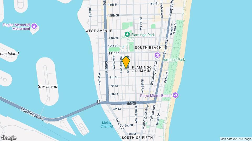 848 Jefferson Ave Mapa y Detalles de la Ubicación