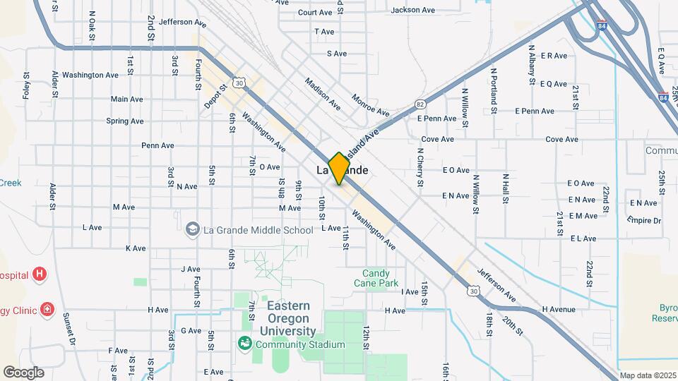1707 Washington Ave Map and Location Details