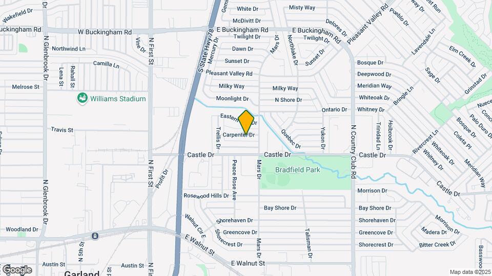 710 Carpenter Dr Map and Location Details