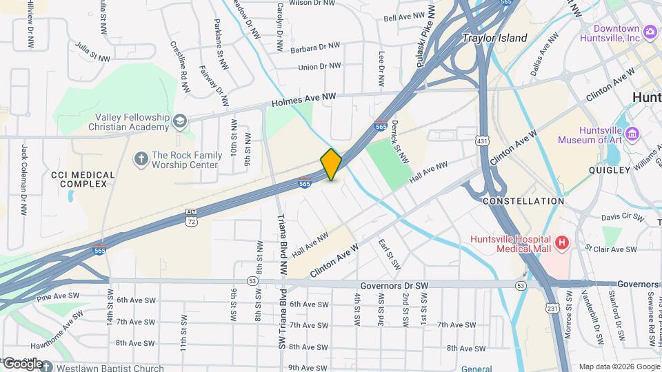 2603 Palmer Ave NW Map and Location Details