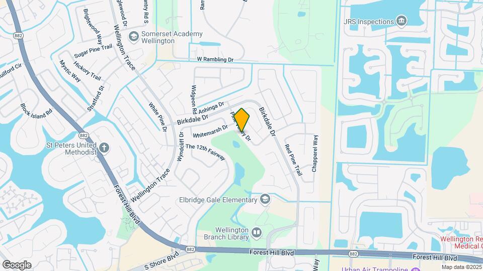 1327 Pine Valley Dr Map and Location Details