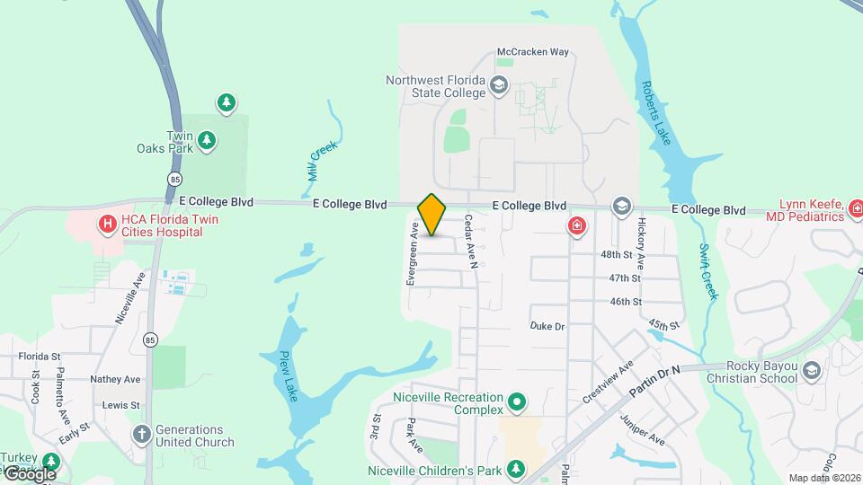 3930 Balsam Dr Map and Location Details