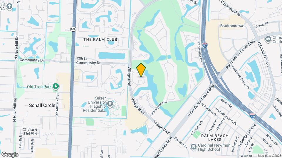 19111 Glenmoor Dr, Unit 19111 Map and Location Details