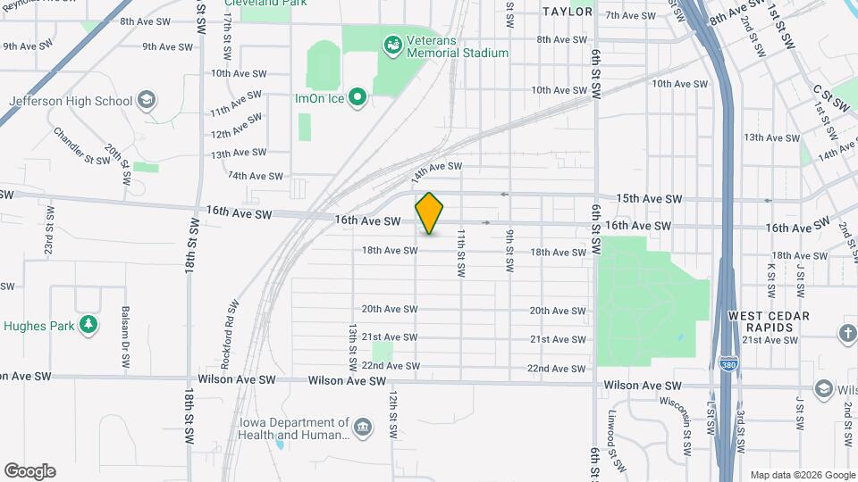 1136 18th Ave SW Map and Location Details