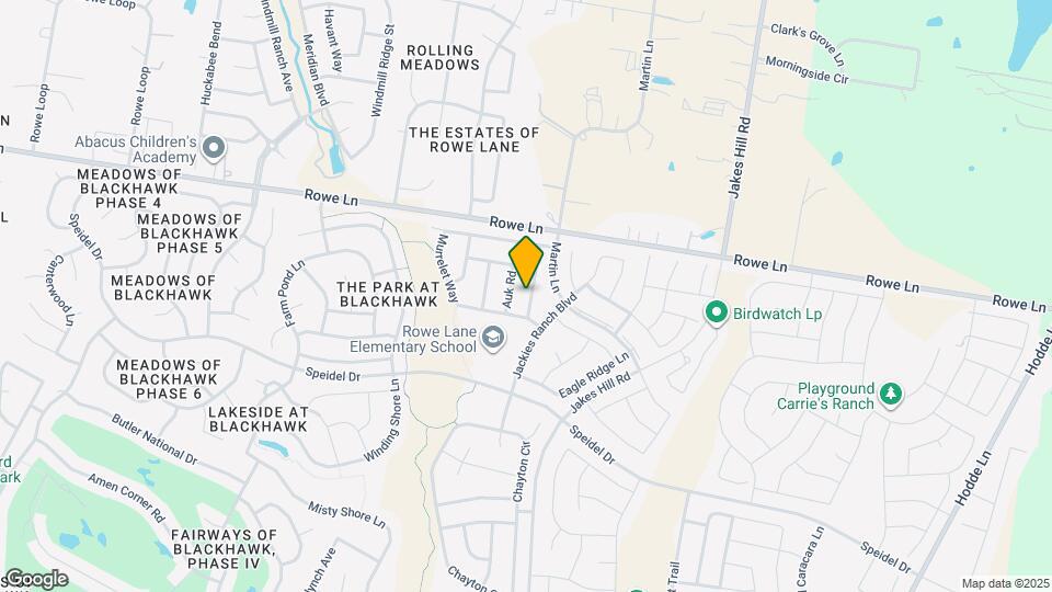 20512 Raptor Roost Road Map and Location Details