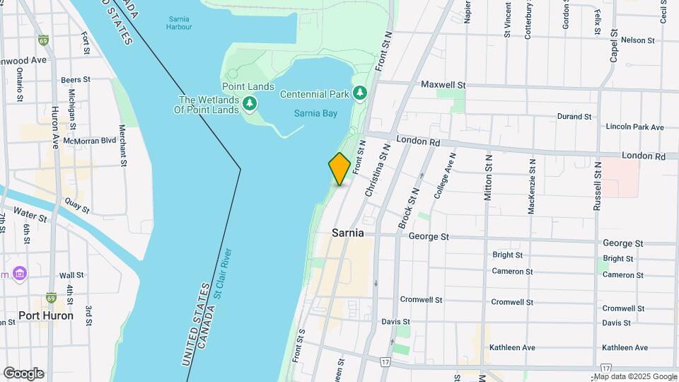 The Bayfront Map and Location Details