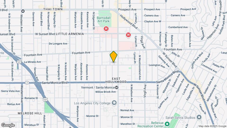 4723 E Lexington Ave Mapa y Detalles de la Ubicación