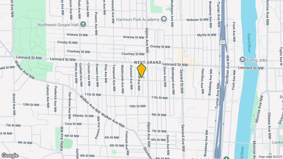 1100 Jennette Ave NW Map and Location Details