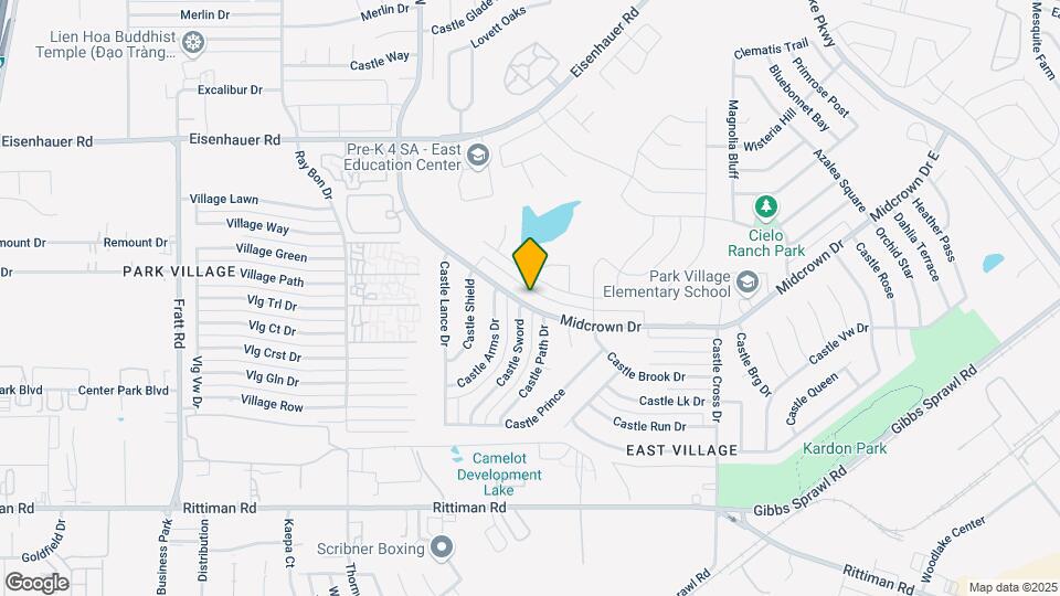 5671 Midcrown Dr Map and Location Details