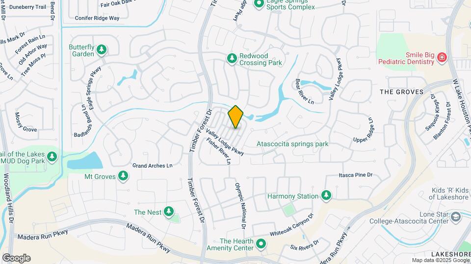 17243 Lafayette Hollow Ln Map and Location Details
