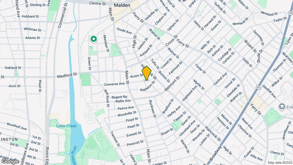 60 Clarendon St Map and Location Details