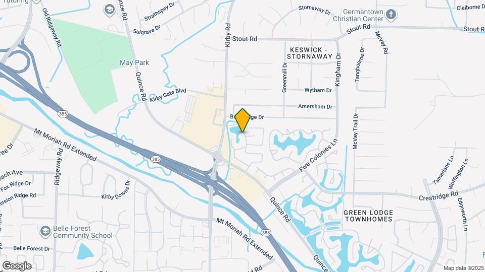 6672 Pondside Cir, Unit 1 Map and Location Details