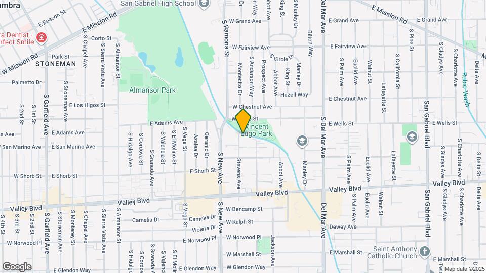 1308 Stevens Ave Map and Location Details