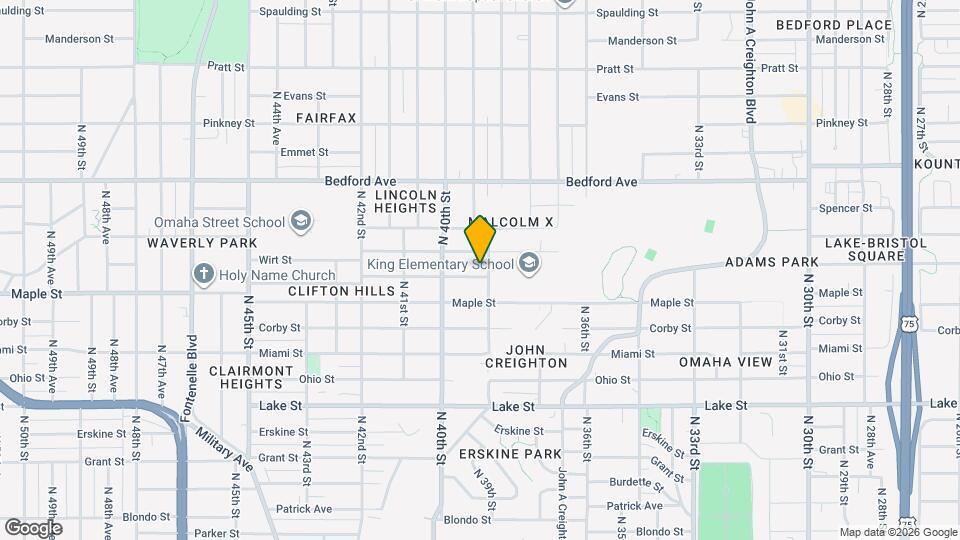 3806 Binney St Map and Location Details