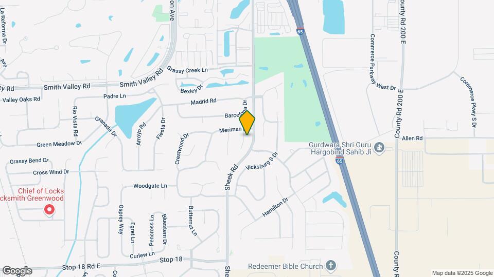 1055 Woodfield Ct Map and Location Details