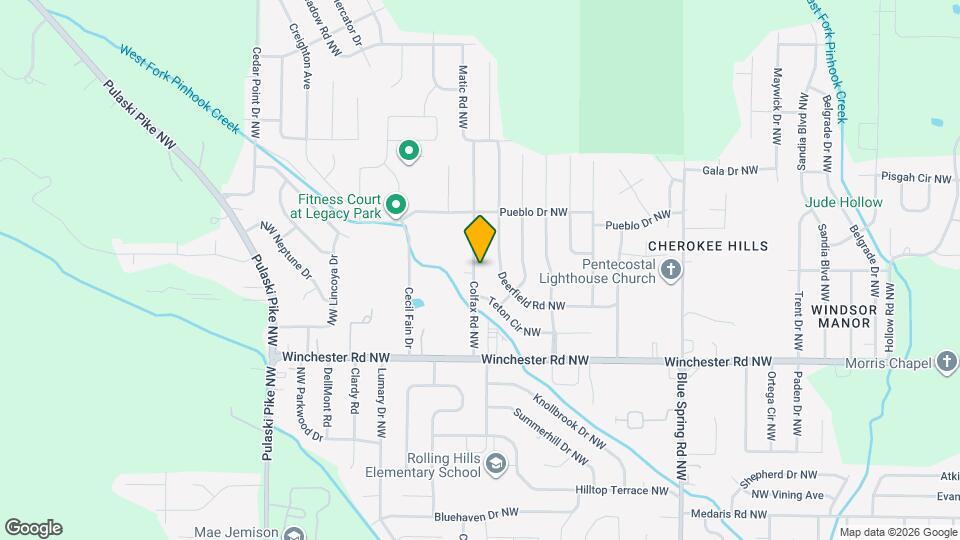 6100 Colfax Rd NW Mapa y Detalles de la Ubicación