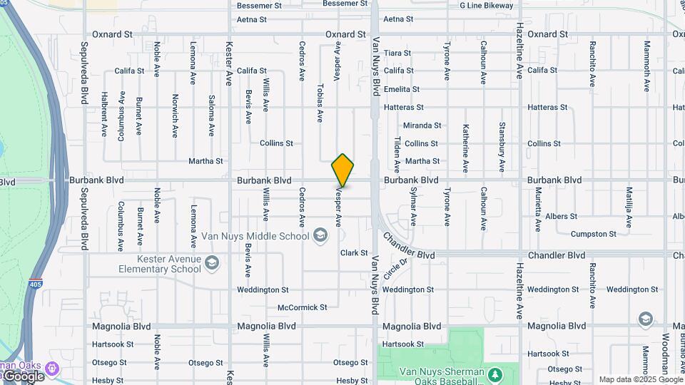 14555 Killion St Map and Location Details