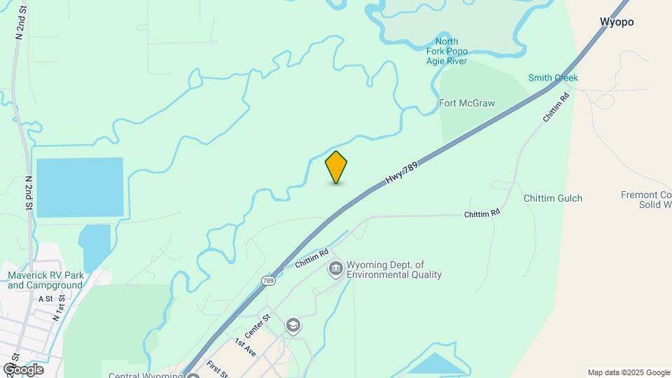 8263 WY-789 Map and Location Details