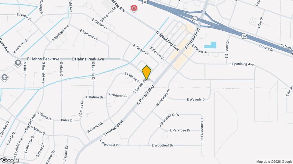 420 S Clarion Dr Map and Location Details