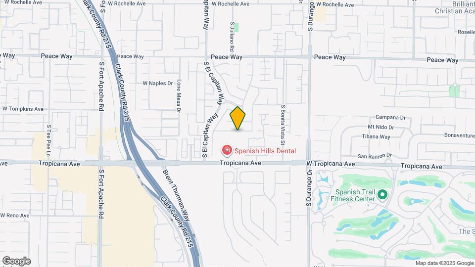 8875 La Manga Ave Map and Location Details