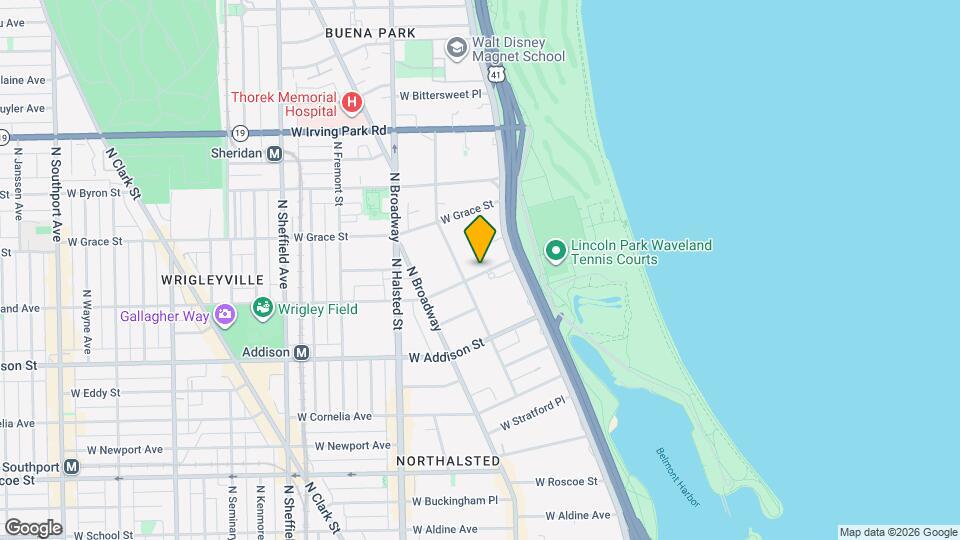 640 W Waveland Ave Map and Location Details