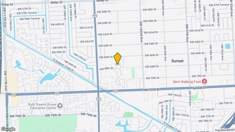 6789 SW 104th Ct Map and Location Details