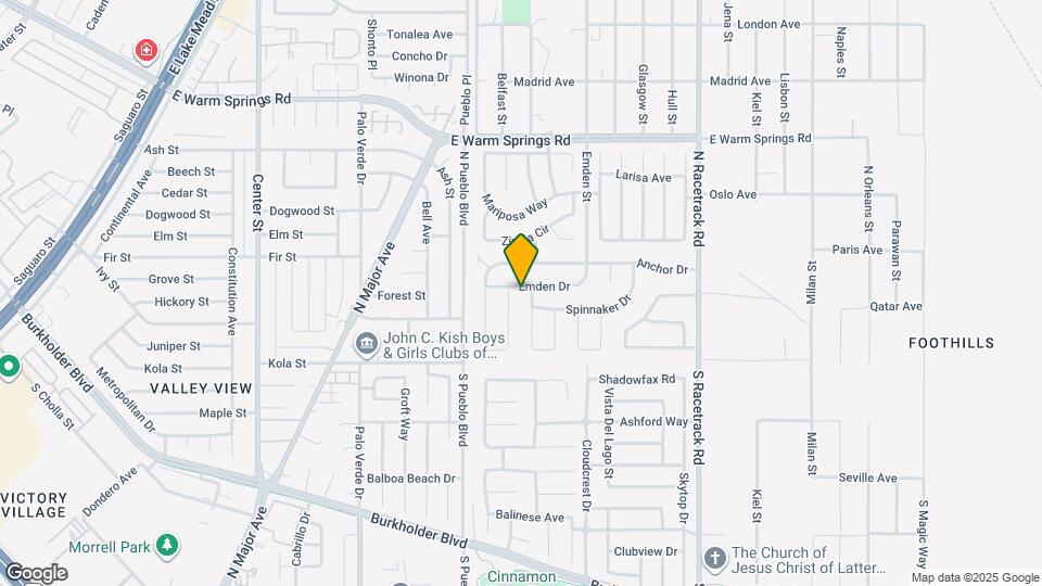 141 Emden Dr Mapa y Detalles de la Ubicación