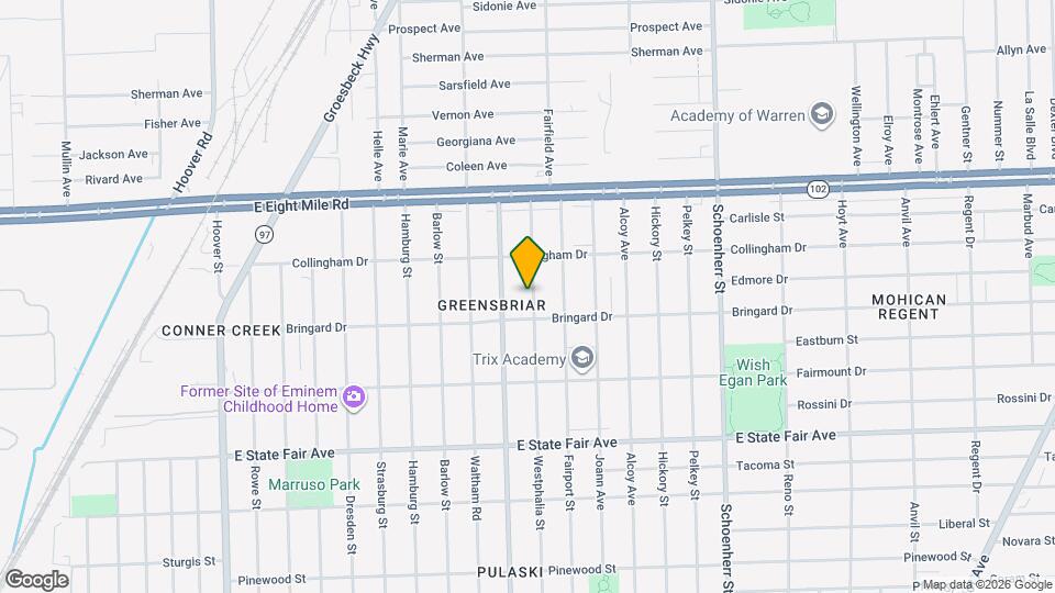 20243 Westphalia St Map and Location Details