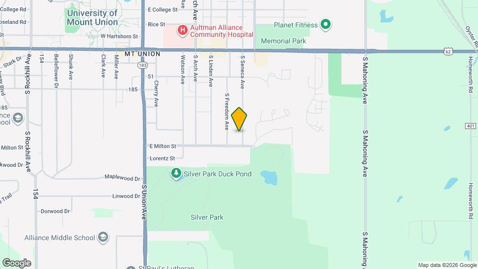 2601 S Seneca Ave Mapa y Detalles de la Ubicación