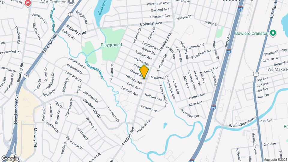 747 Pontiac Mapa y Detalles de la Ubicación