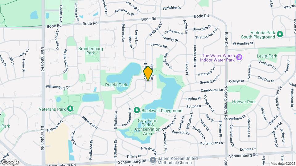 433 N Walnut Ln Map and Location Details