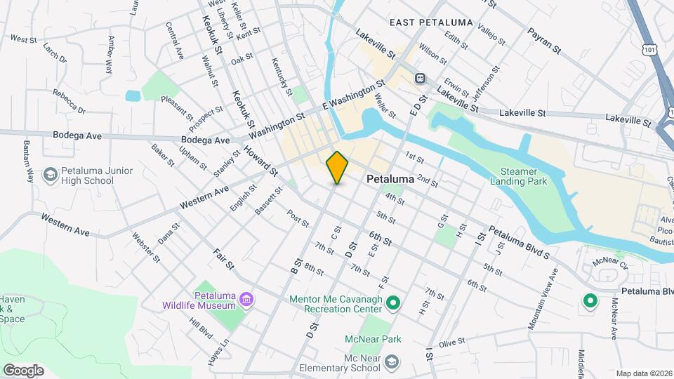 425 B St Map and Location Details