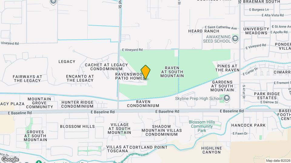 3341 E Fremont Rd Map and Location Details