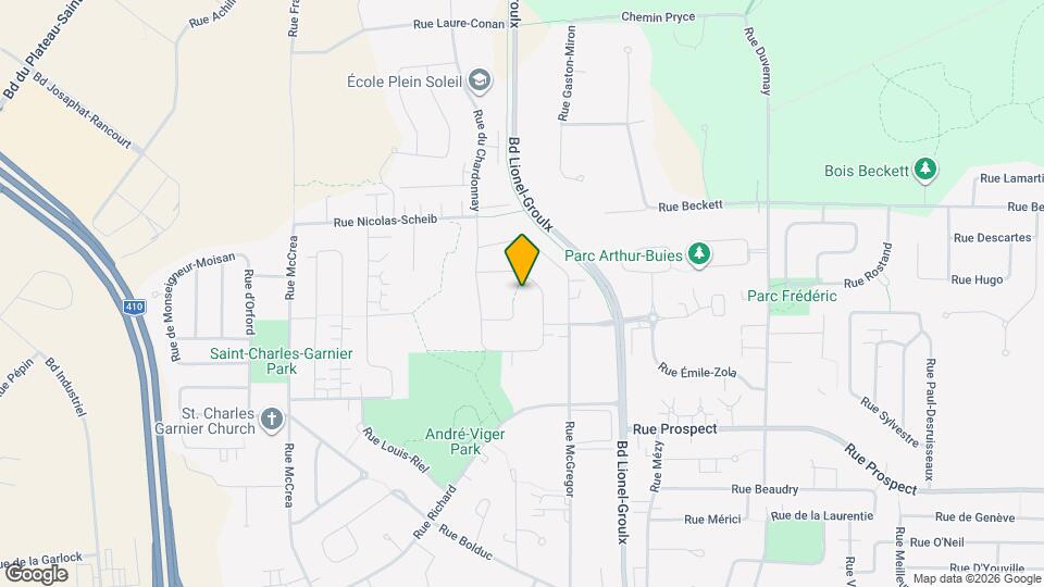 881-887 Du Chancellor Rue Map and Location Details