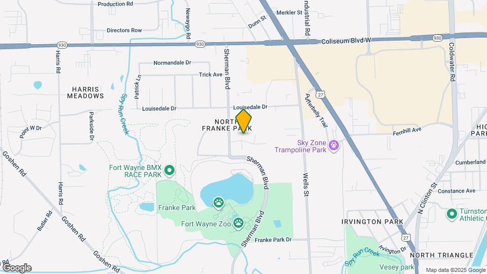 810 Villa Park Ct Map and Location Details