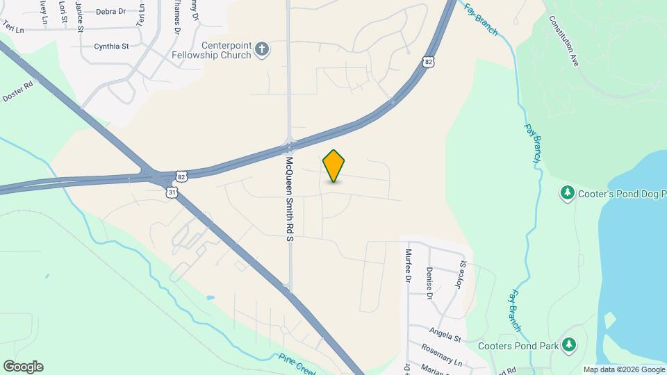 1219 McClain Dr Map and Location Details