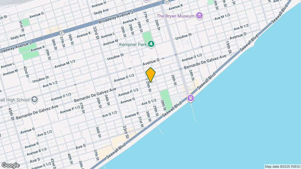 2826 Avenue P 1/2 Map and Location Details