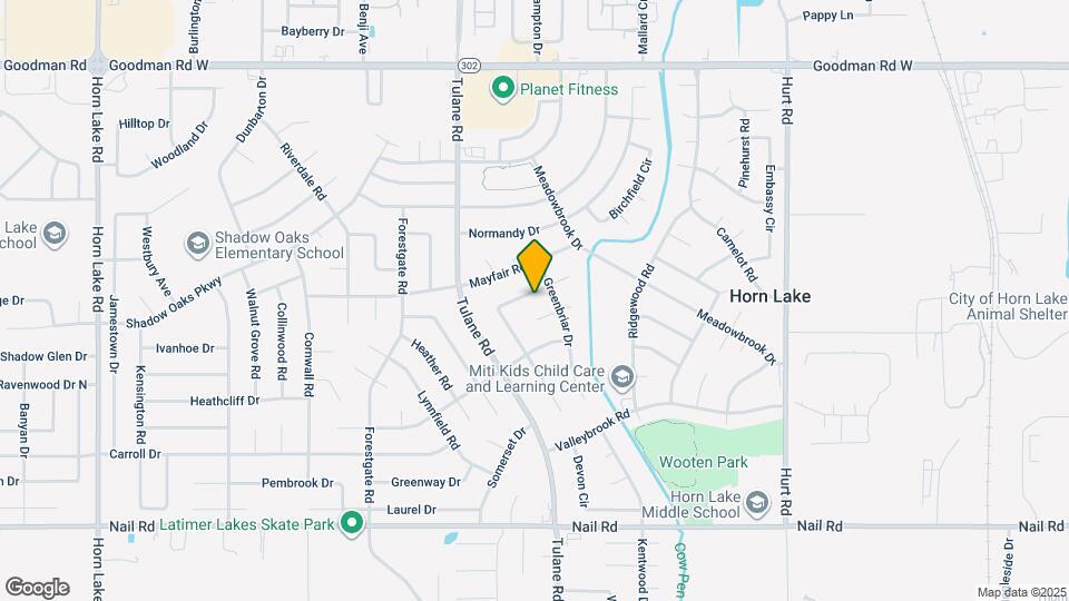 3095 Forest Glen Dr Map and Location Details