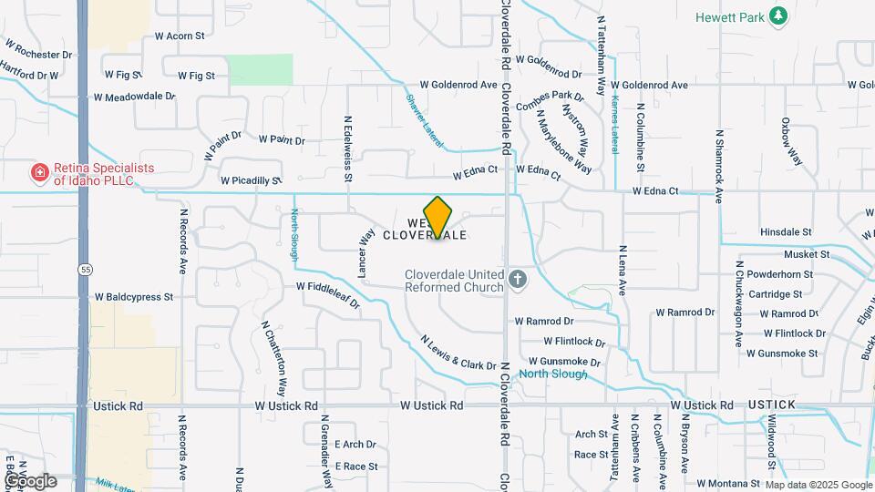 12445 W Ginger Creek Dr Map and Location Details