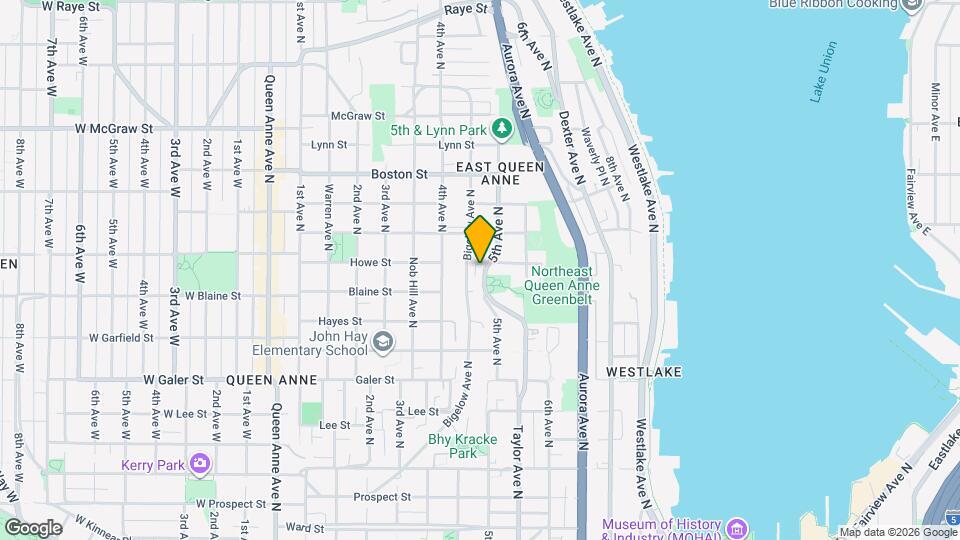 1819 5th Ave N Map and Location Details